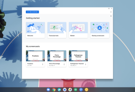ChromeOS Screencast