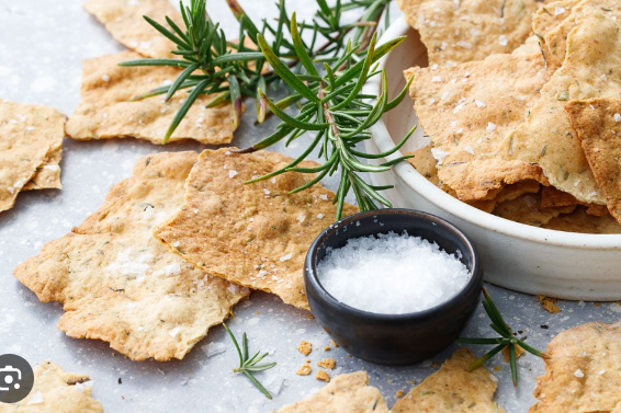 Sourdough discard crackers