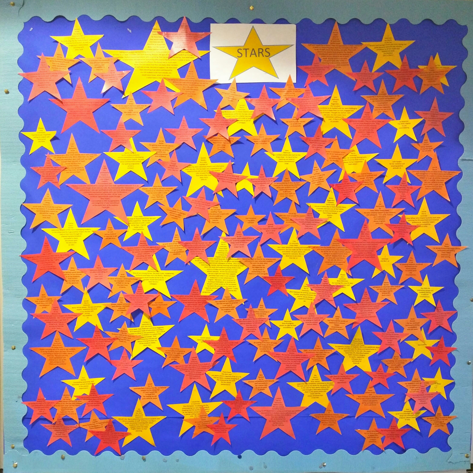 More stars – more recognition